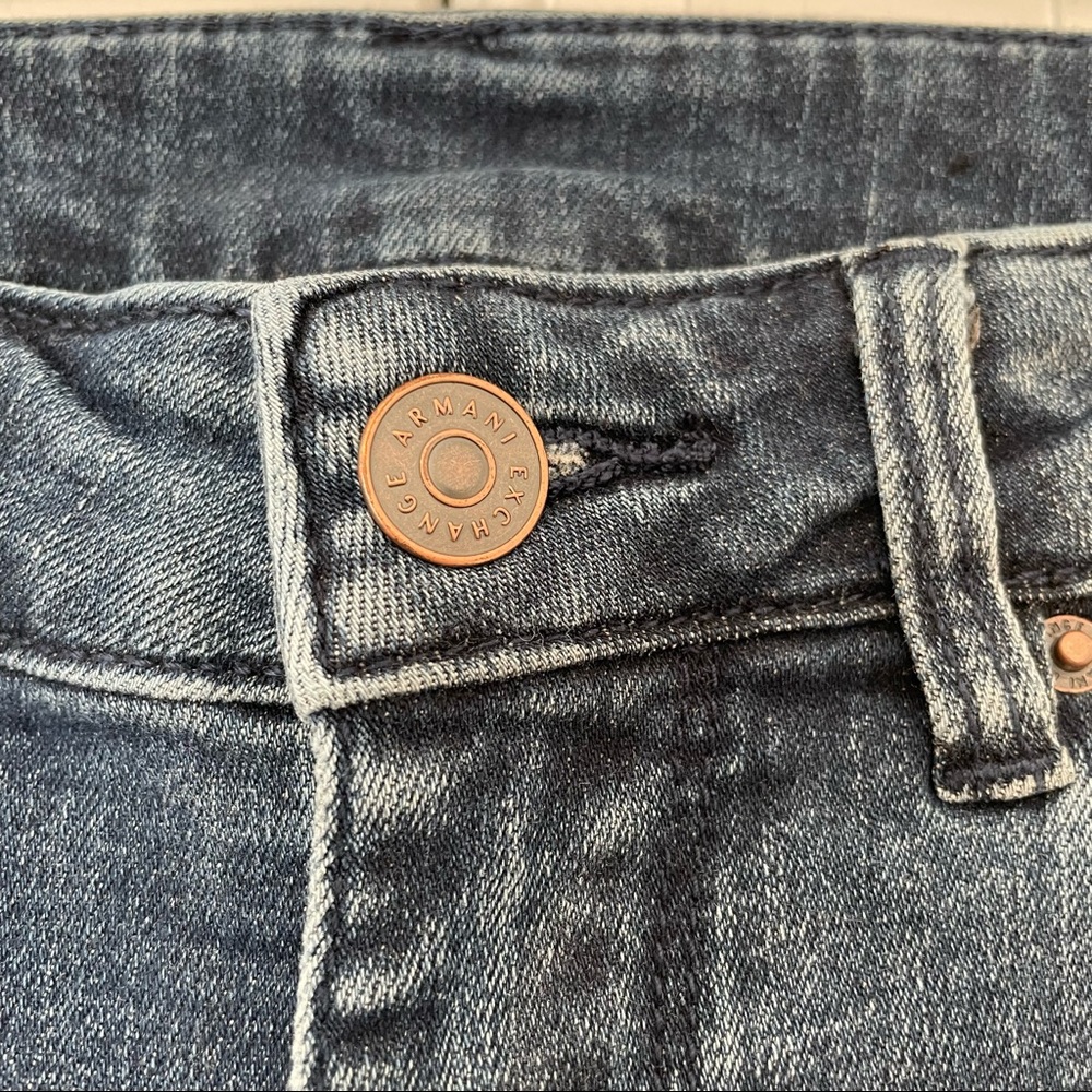 A/X Armani Exchange Low Rise Skinny Jeans - Picture 3 of 7